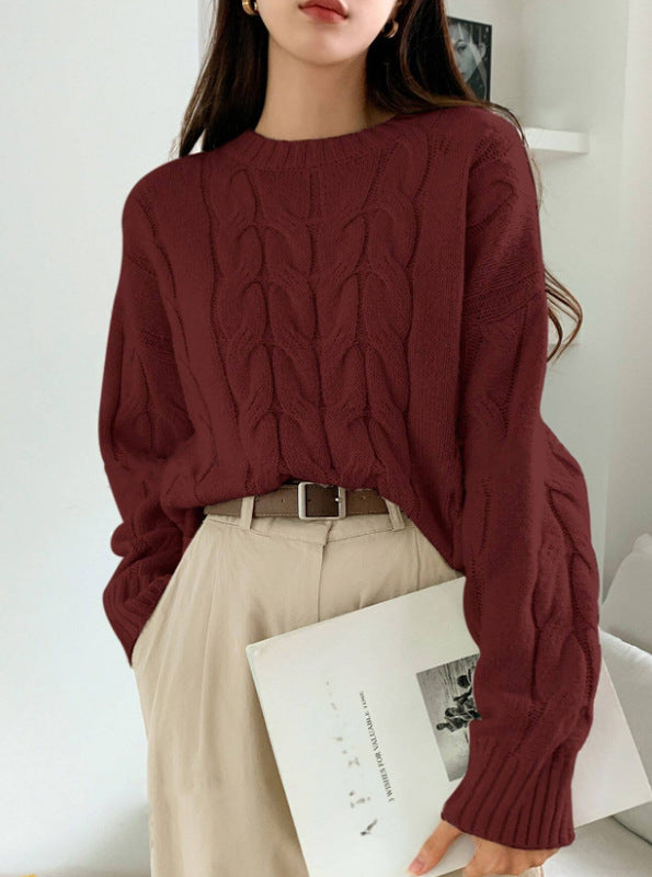Mara™ | Oversized Cold-Shoulder Tröja