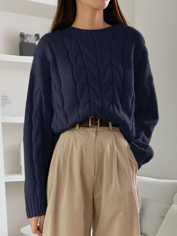 Mara™ | Oversized Cold-Shoulder Tröja