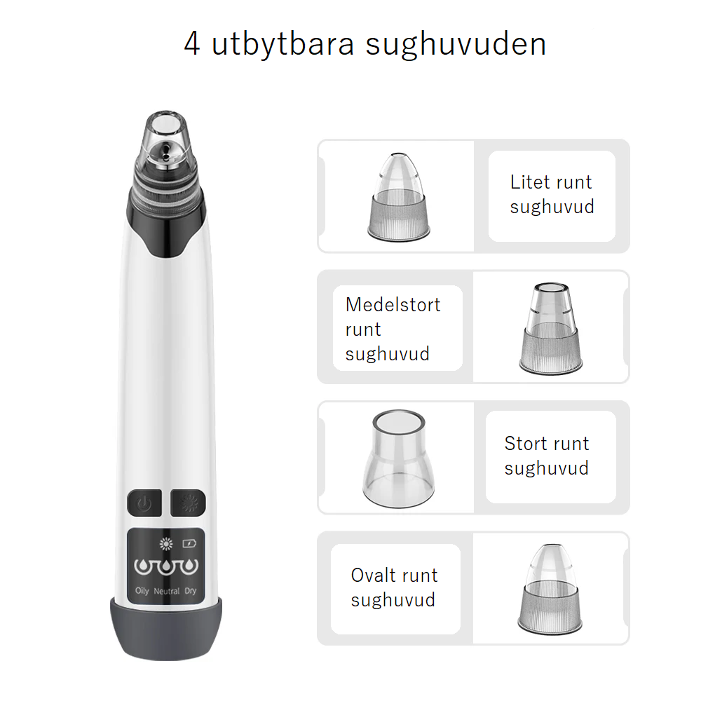 Noah™ | Djupverkande Porrengörare med Värmefunktion