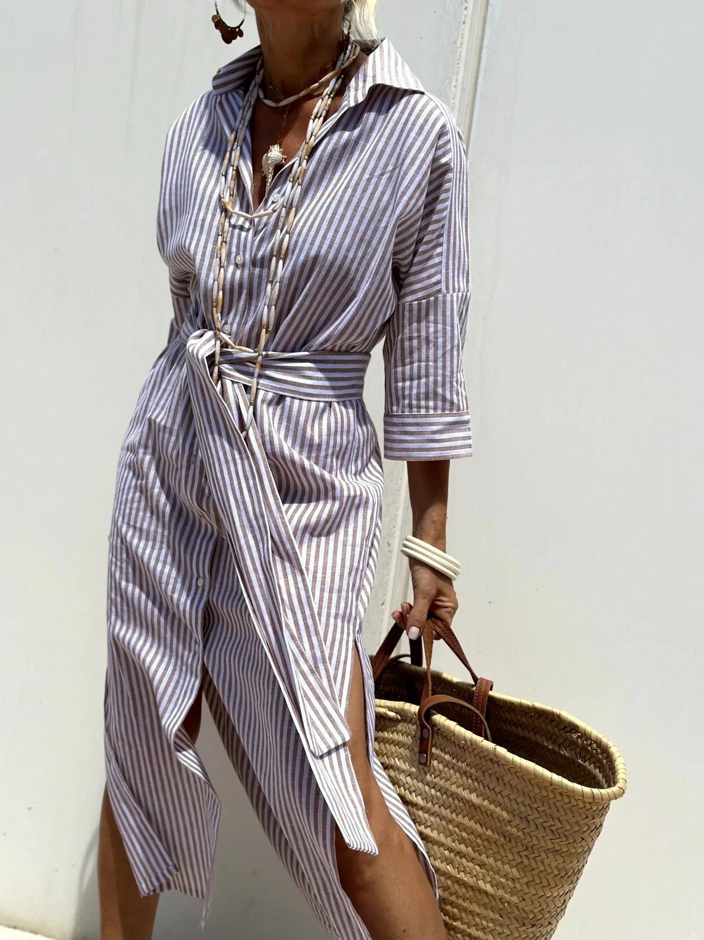 Hannah™ | Luftig sommarklänning med elegant nonchalans