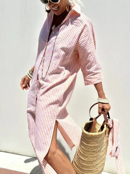 Hannah™ | Luftig sommarklänning med elegant nonchalans